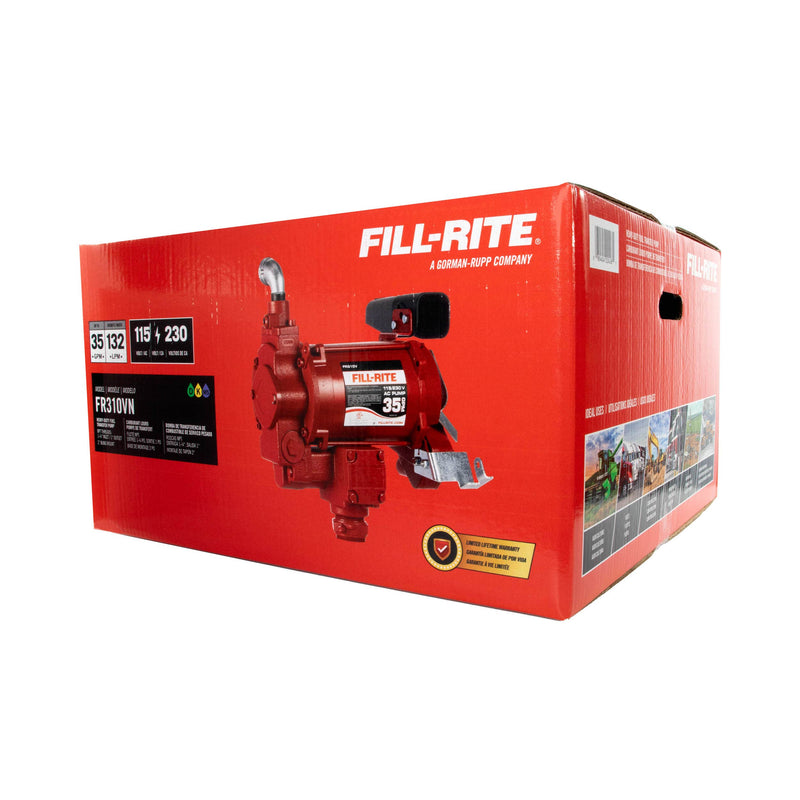 Fill-Rite FR310VN 115/230V AC 35 GPM Fuel Transfer Pump image 8