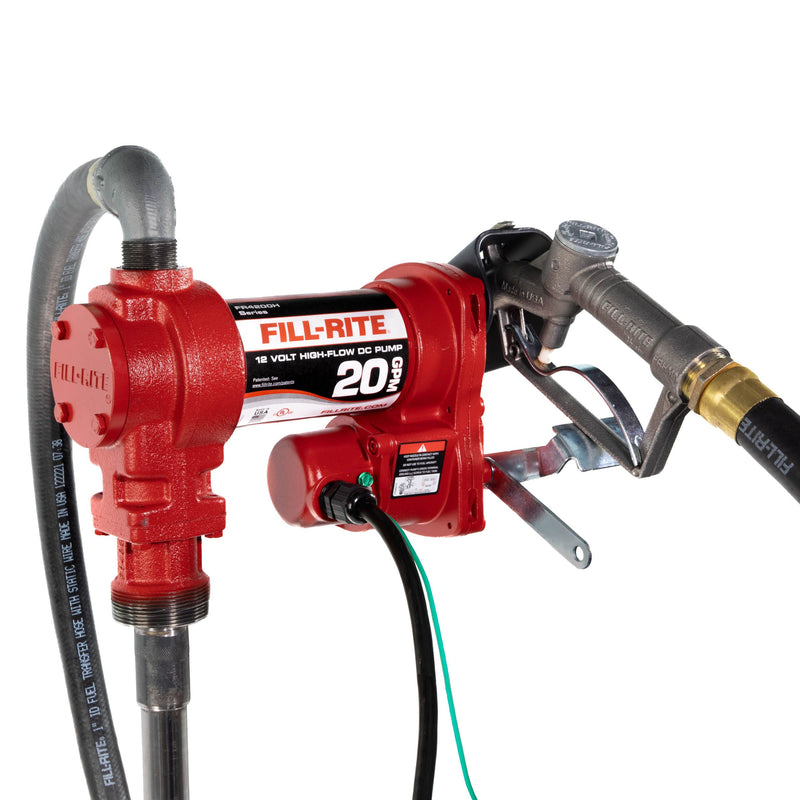 Fill-Rite FR4210H 12V DC 20 GPM Fuel Transfer Pump with Nozzle image 1