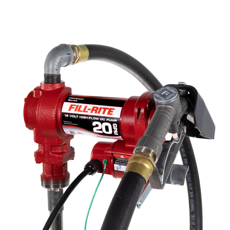 Fill-Rite FR4210H 12V DC 20 GPM Fuel Transfer Pump with Nozzle image 2