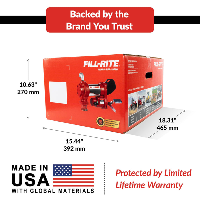 Fill-Rite FR4410H 24V DC 75 LPM Fuel Transfer Pump with Nozzle image 7
