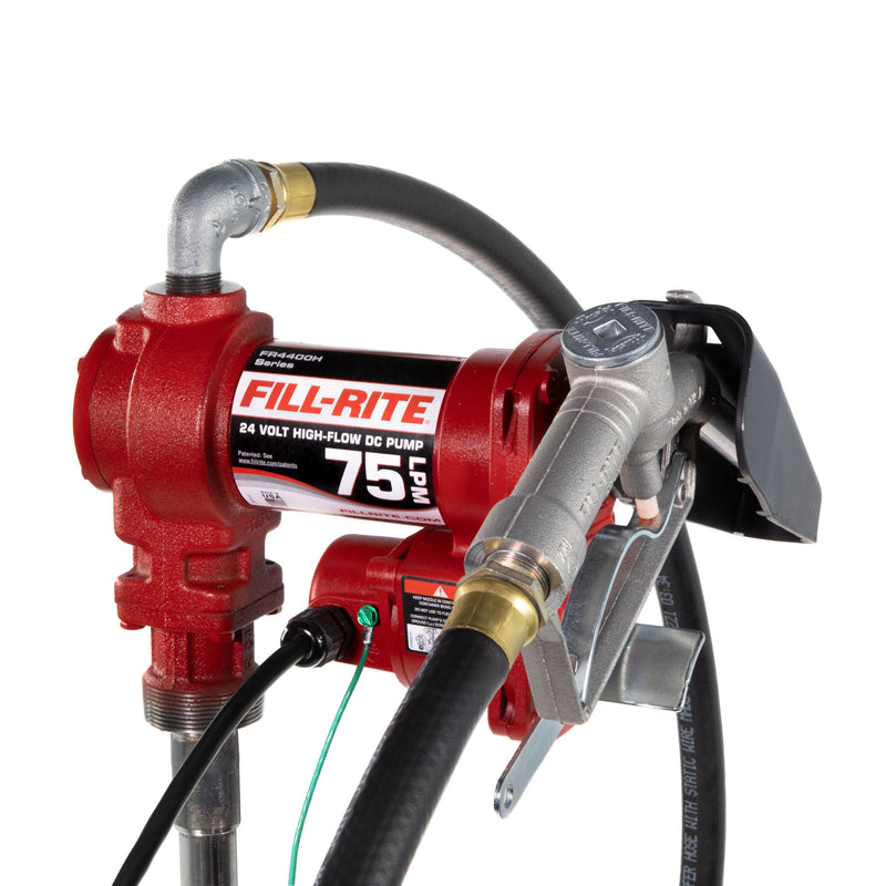 Fill-Rite FR4410H 24V DC 75 LPM Fuel Transfer Pump with Nozzle image 2