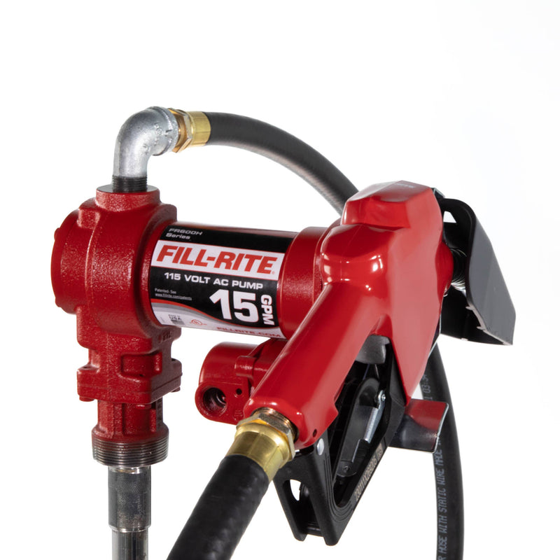 Fill-Rite FR610HA 115V AC 15 GPM Fuel Transfer Pump with Nozzle image 2