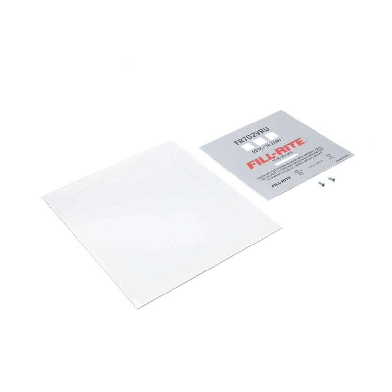 Fill-Rite FR702VRU KIT702VRUFP Replacement Faceplate for Fuel Dispenser image 2