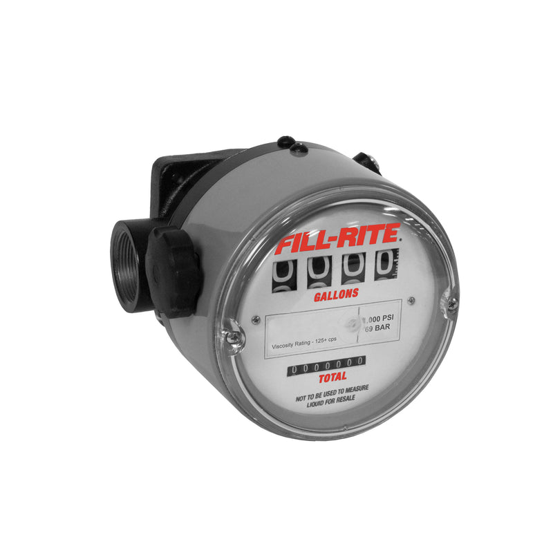 Fill-Rite TN740AN1CAA1LAI 23-38 LPM 4-Digit Mechanical Fuel Transfer Meter, Liters (NOT FOR FLUID RESALE) image 1