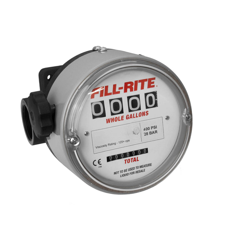 Fill-Rite TN760AN1CAB1GAF 0.8-10 GPM 4-Digit Mechanical Fuel Transfer Meter, Gallons (NOT FOR FLUID RESALE) image 1
