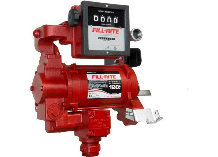 Fill-Rite FR311VELN 110 LPM, 115/230V AC 50/60 Hz Super High Flow Pump, 1 in Discharge, 901cl Liter M image 1