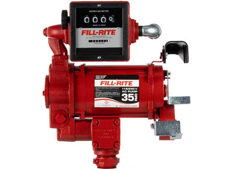 Fill-Rite FR311VN 29 GPM, 115/230V AC 50/60 Hz Super High Flow Pump, 1 in Discharge, 901c Gallon Me image 1
