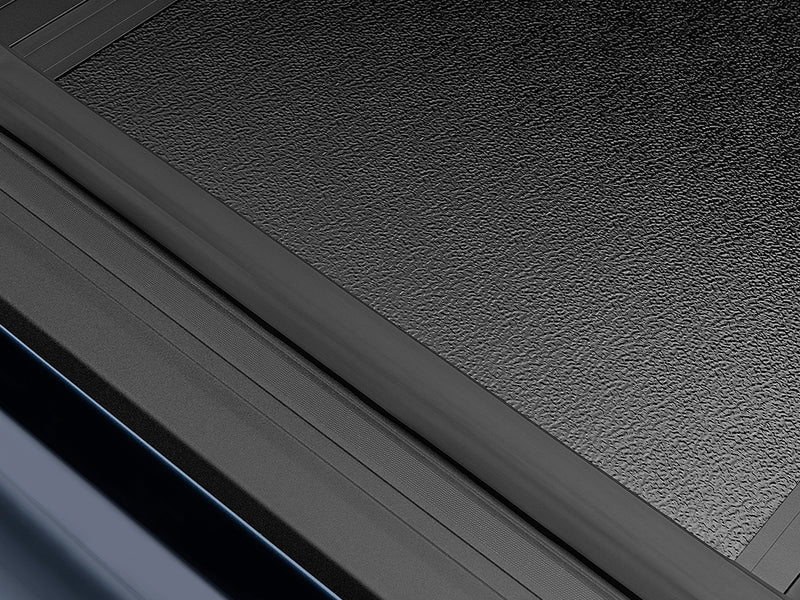Gator EFX hard folding tonneau cover: Close-up of the textured surface of a closed hard cover panel