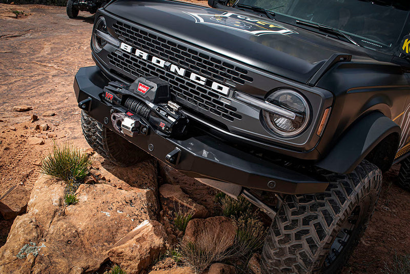ICON Vehicle Dynamics ICON Impact Armor Bumpers: installed on the Bronco