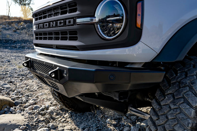 ICON Vehicle Dynamics ICON Impact Armor Bumpers: installed on the Bronco