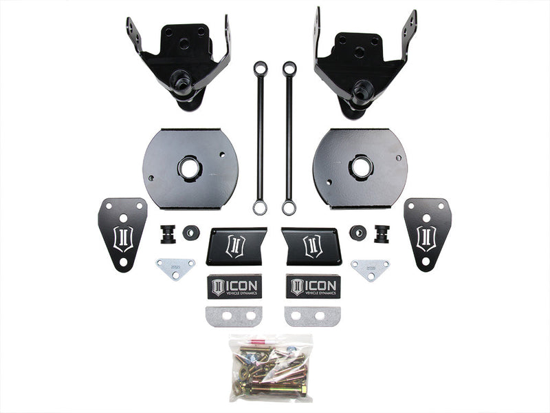 ICON Vehicle Dynamics ICON Box Kits, Block Kits, Air-Ride & Brake-Line Kits: clean product photo on white