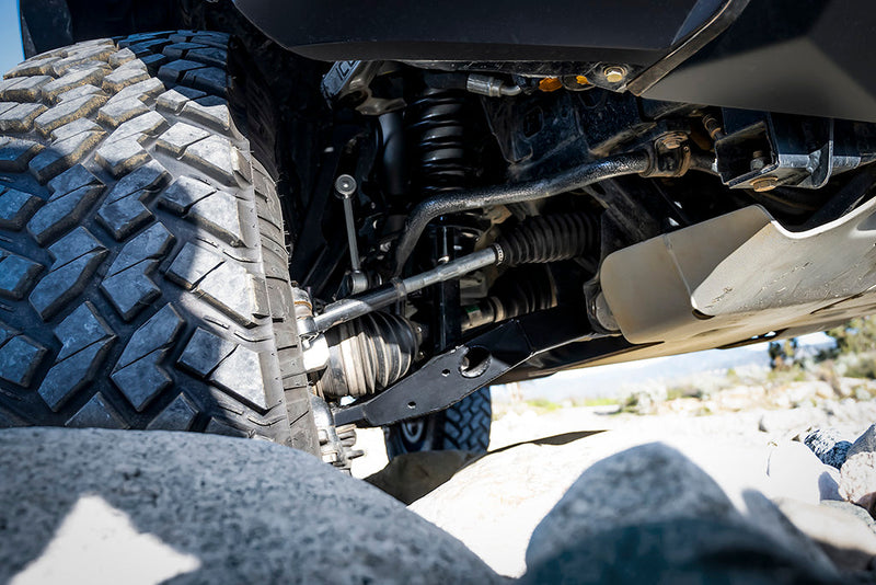 ICON Vehicle Dynamics ICON Lower Control Arms & Trailing Arms: installed under the vehicle