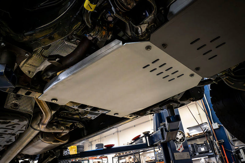ICON Vehicle Dynamics ICON Skid Plates: installed under the vehicle