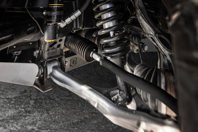 ICON Vehicle Dynamics ICON Drag Links, Tie Rods & Pitman Arms: installed steering linkage