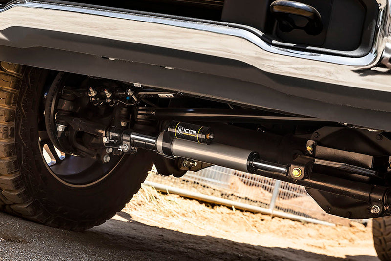 ICON Vehicle Dynamics ICON Steering Stabilizers: installed behind the bumper