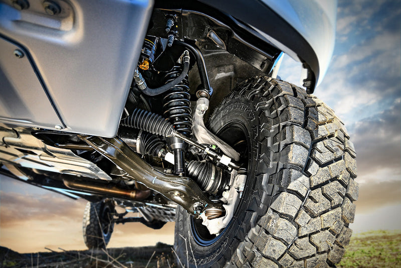 ICON Vehicle Dynamics ICON Upper Control Arms: installed in the wheel well