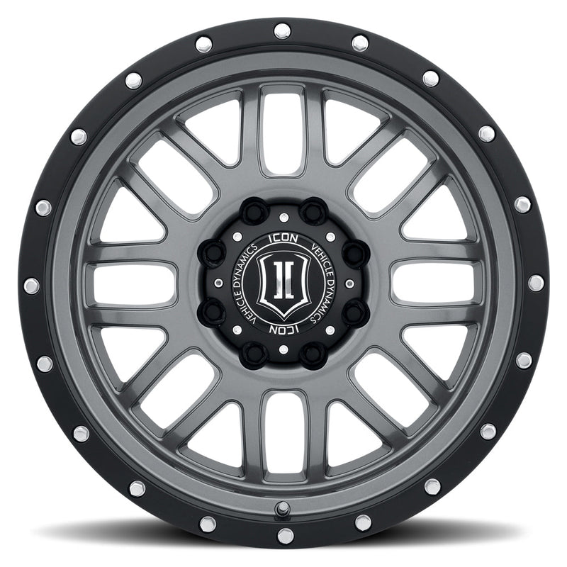 ICON Alloys Alpha wheel, Grey (8-lug)