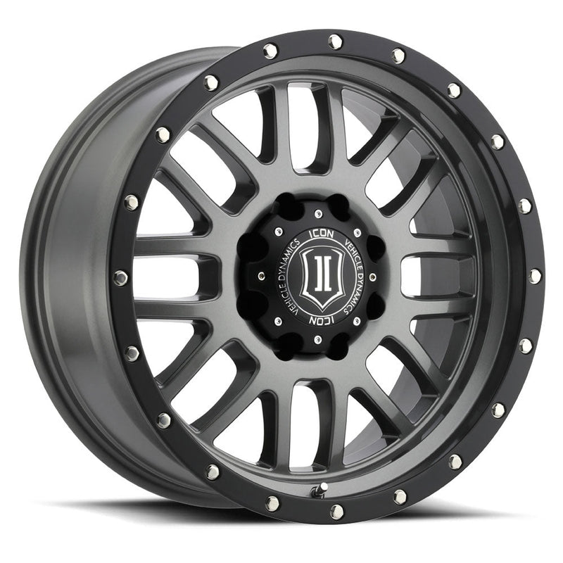 ICON Alloys Alpha wheel, Grey (8-lug)