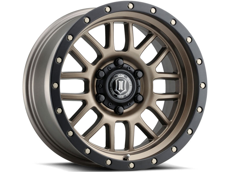 ICON Alloys Alpha wheel, Bronze (6-lug) (representative image)