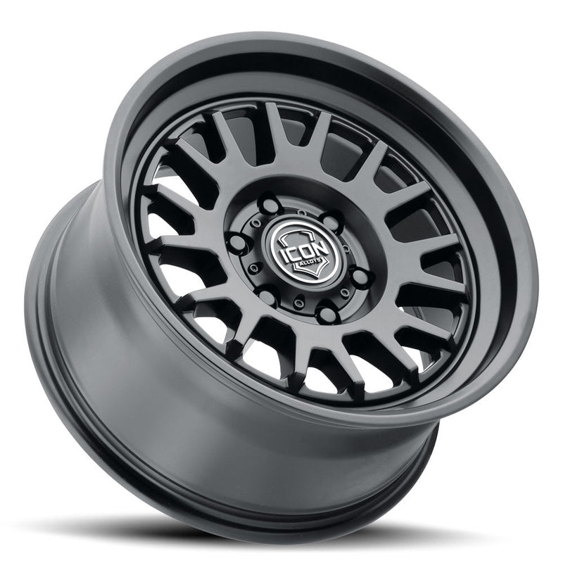 ICON Alloys Anza wheel, Matte Black (6-lug)
