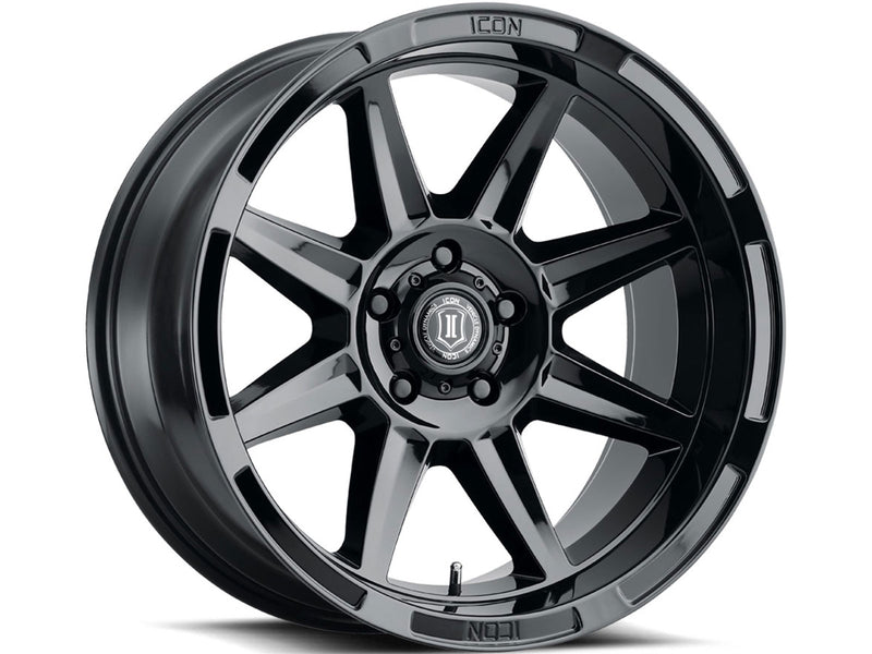 ICON Alloys Bandit wheel, Gloss Black (6-lug)