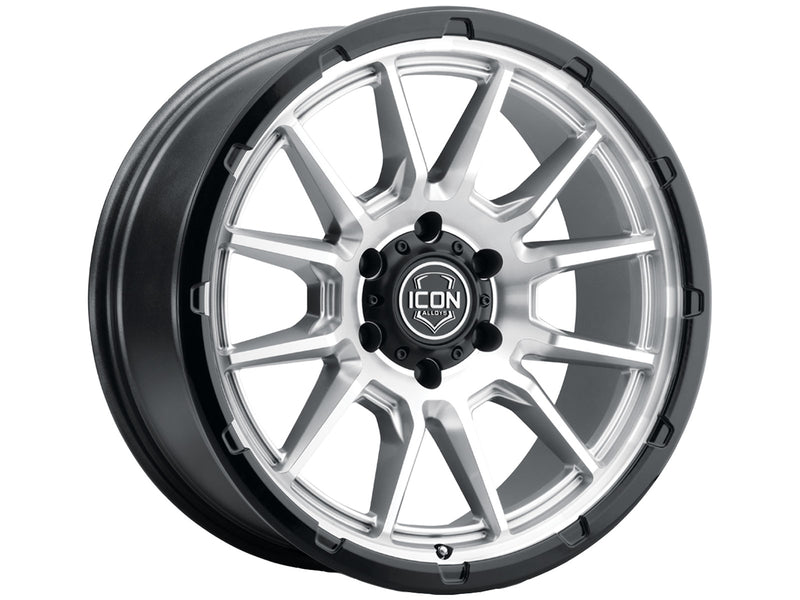 ICON Alloys Cajon wheel, Silver (6-lug)