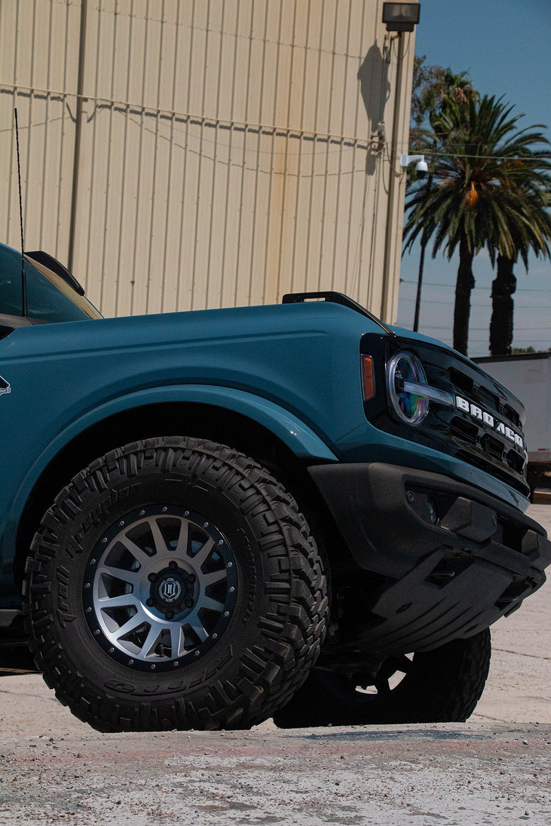 ICON Alloys Compression wheel, Grey: Ford Bronco on Compression wheels