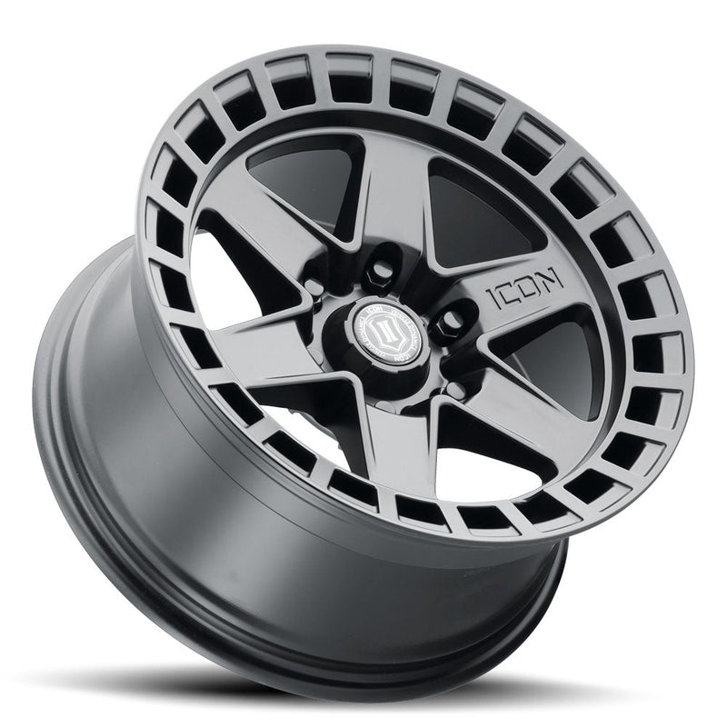 ICON Alloys Raider wheel, Matte Black (6-lug)
