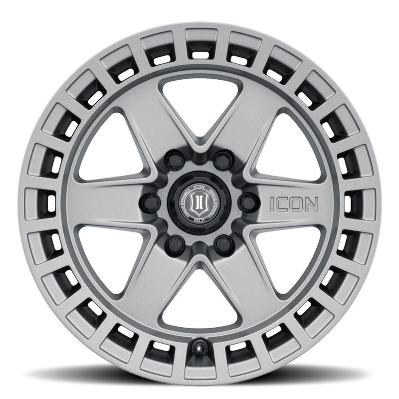 ICON Alloys Raider wheel, Grey (6-lug)