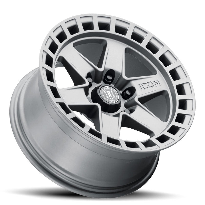 ICON Alloys Raider wheel, Grey (6-lug)