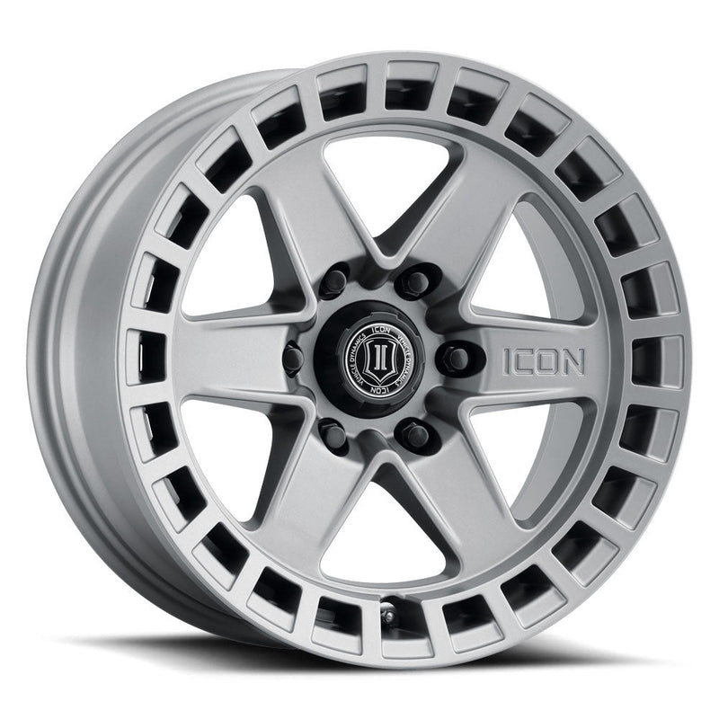 ICON Alloys Raider wheel, Grey (6-lug)