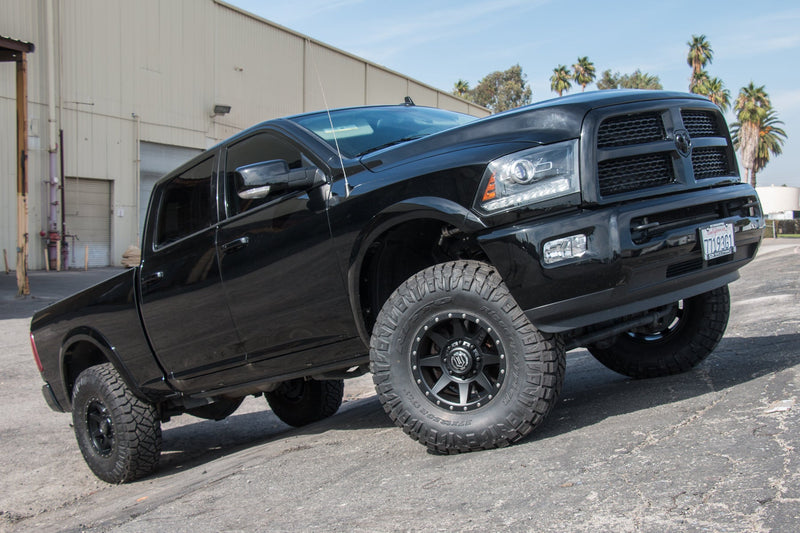 ICON Alloys Rebound HD wheel, Matte Black: Ram HD on Rebound HD wheels