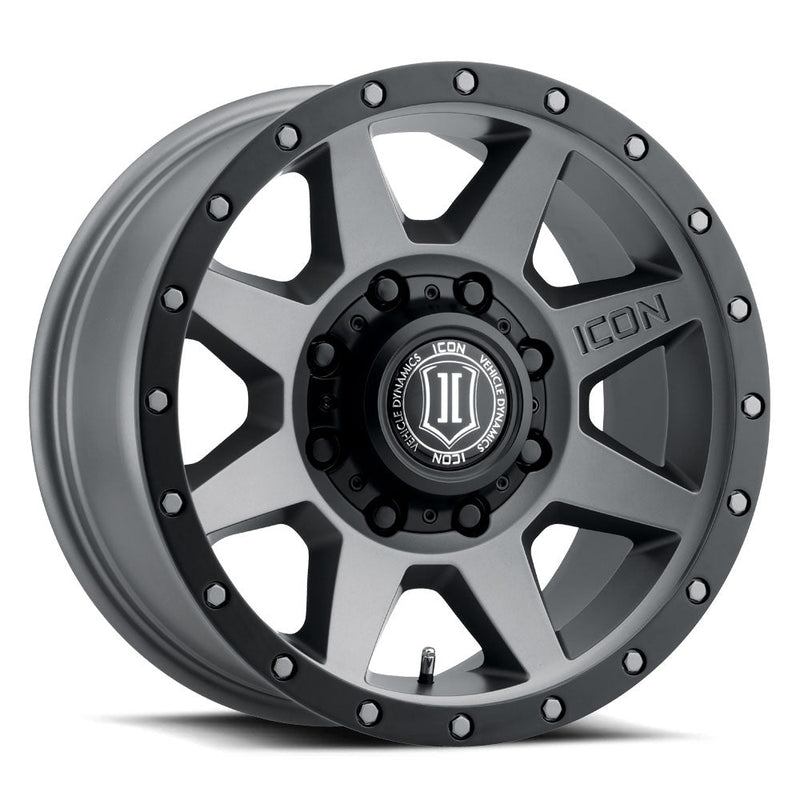 ICON Alloys Rebound HD wheel, Grey (8-lug)