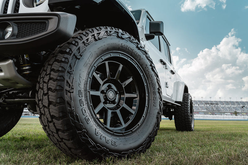 ICON Alloys Recoil wheel, Gloss Black: Jeep Wrangler on Recoil wheels