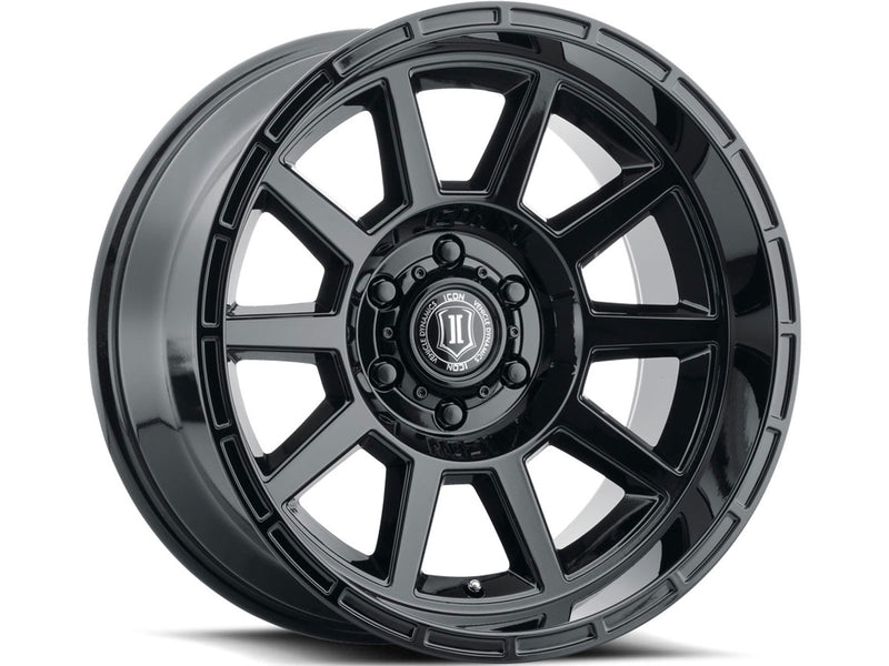 ICON Alloys Recoil wheel, Gloss Black (6-lug)