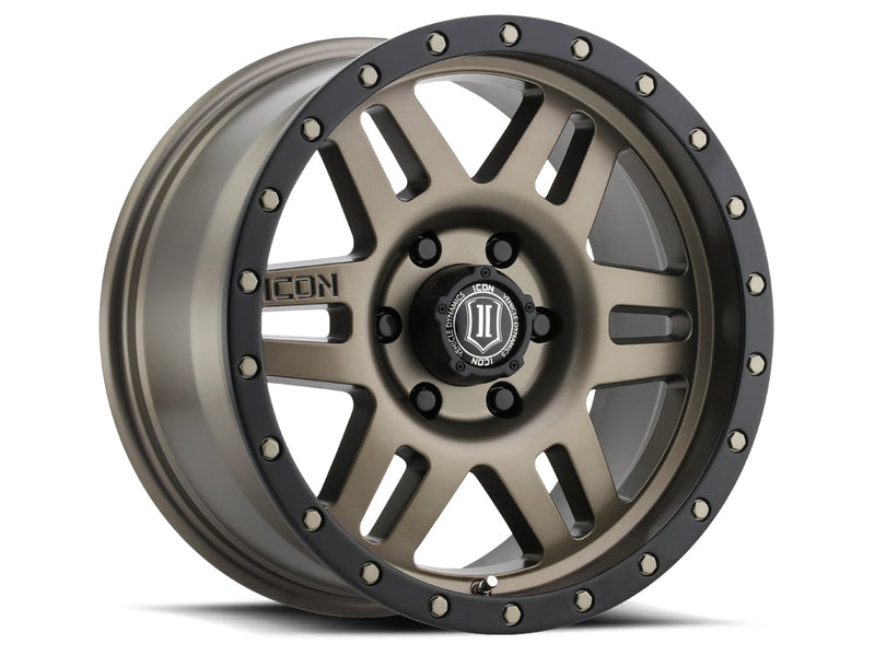ICON Alloys Six Speed wheel, Bronze (6-lug)