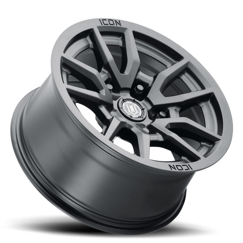 ICON Alloys Vector 5 wheel, Matte Black (5-lug)