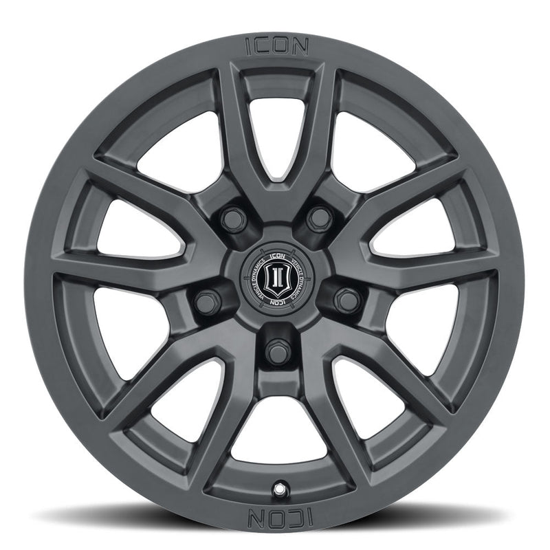 ICON Alloys Vector 5 wheel, Matte Black (5-lug)