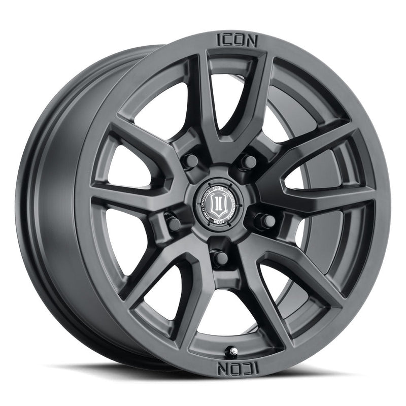 ICON Alloys Vector 5 wheel, Matte Black (5-lug)