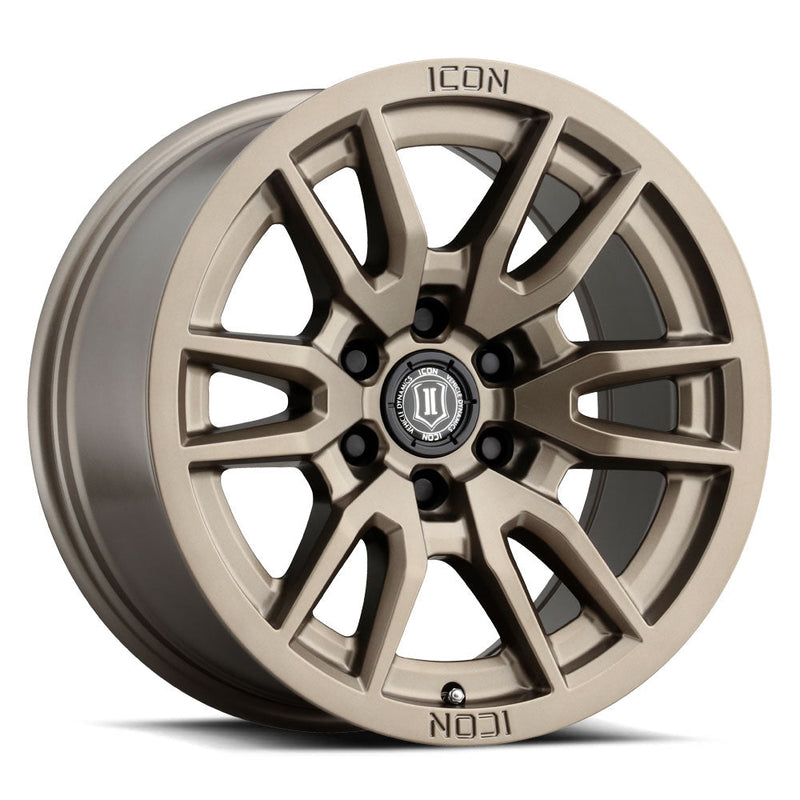 ICON Alloys Vector 6 wheel, Bronze (6-lug)