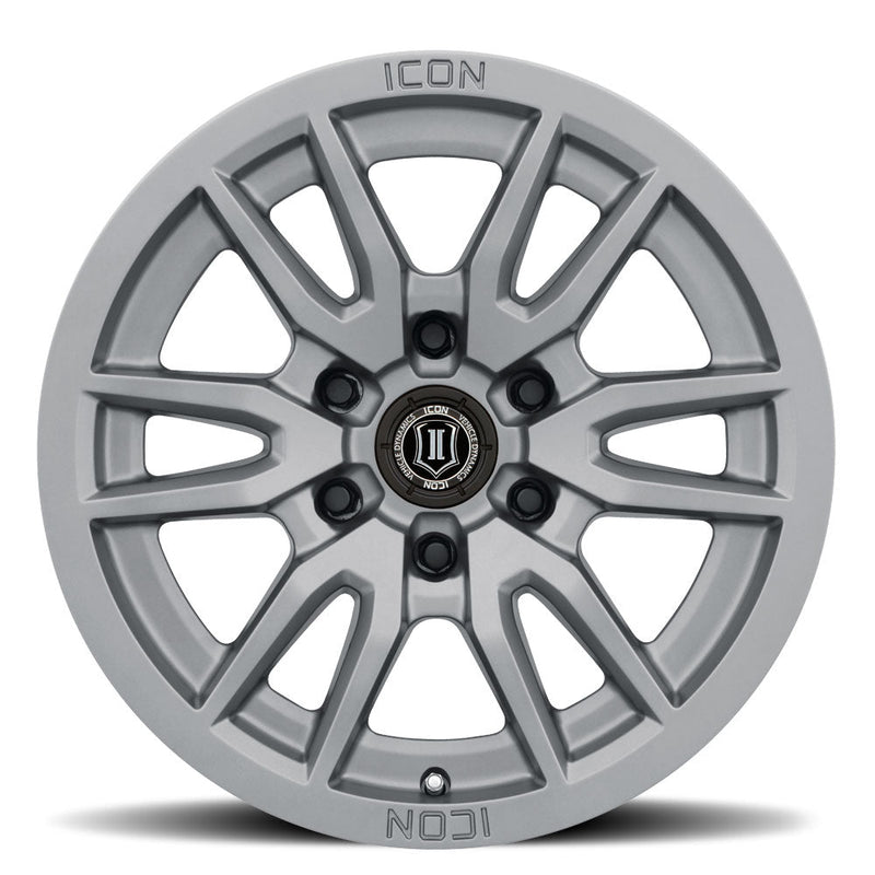 ICON Alloys Vector 6 wheel, Grey (6-lug)