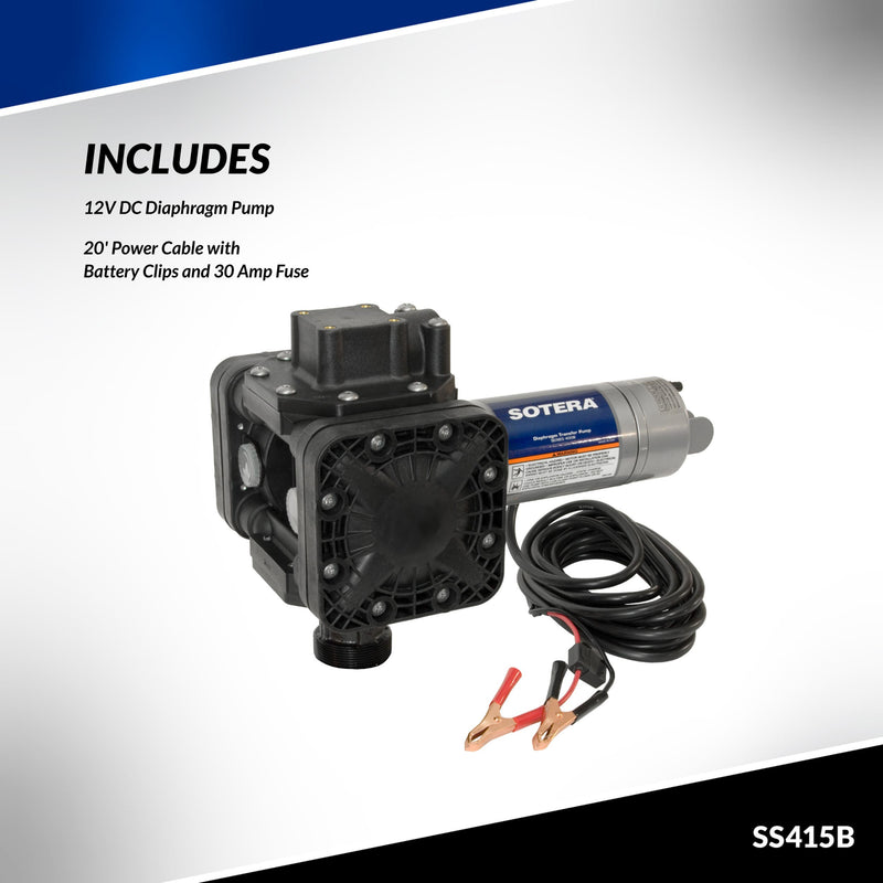 Fill-Rite SS415B 12V DC Chemical Transfer Pump, Bung Mount image 4