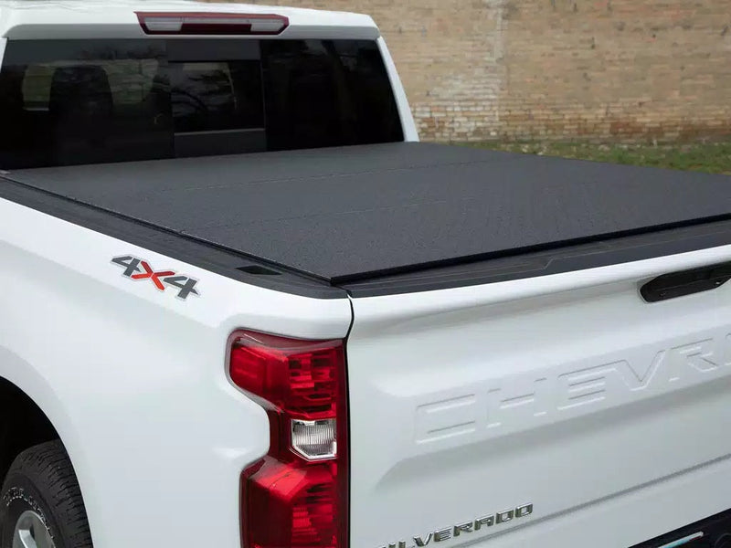 LOMAX Professional Hard Tri-Fold Tonneau Cover