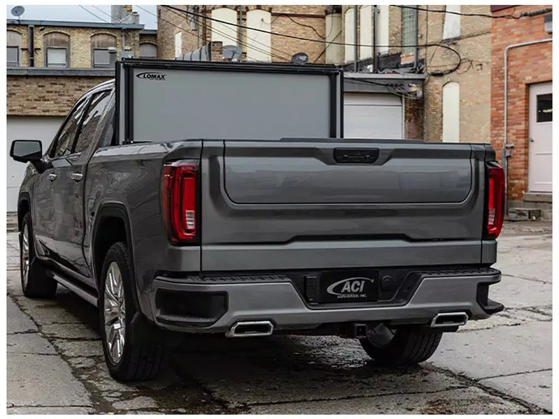 LOMAX Stance Hard Tri-Fold Tonneau Cover for 2015-2022 Chevrolet Colorado / GMC Canyon (5'2" Bed, Urethane Aluminum), view 10
