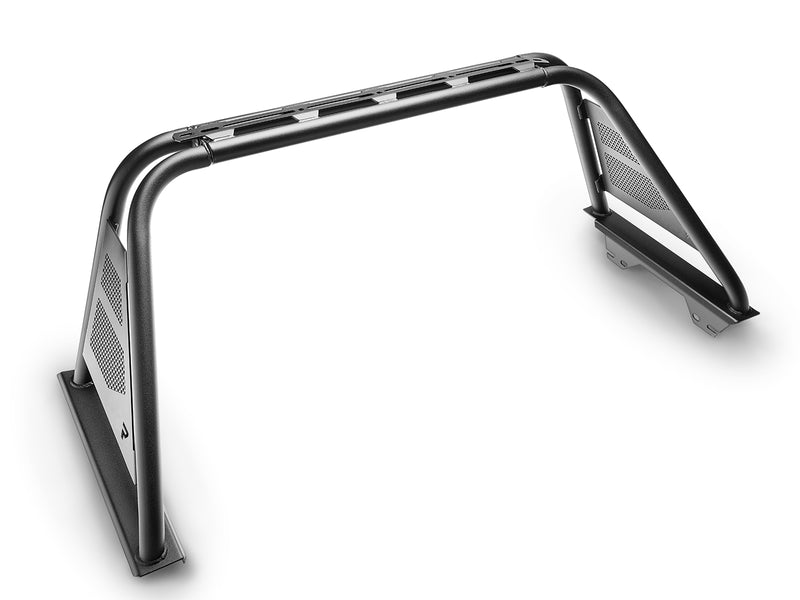 N-Fab ARC sports bar in textured black, complete unit on white