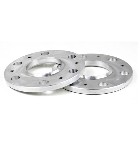 ReadyLIFT Wheel Spacers, full kit on a studio background: two thin machined aluminum hub-centric wheel spacers on white