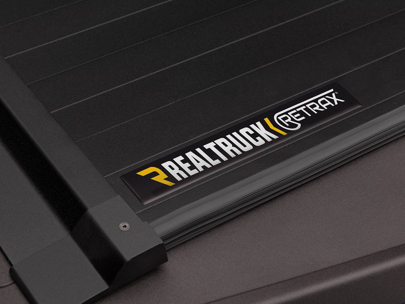 Retrax badge on the closed Retrax IX cover
