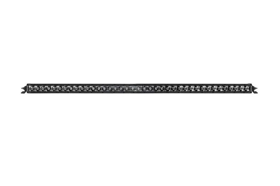 SR-Series Light Bars by Rigid: Midnight edition SR-Series PRO spot light bar, about 40 inch, blacked-out optics, on white