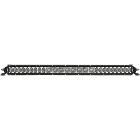 Rigid SR-Series PRO 20" Spot/Drive Combo on a studio background: A Rigid SR-Series PRO 20" spot and driving combo LED light bar on a white background