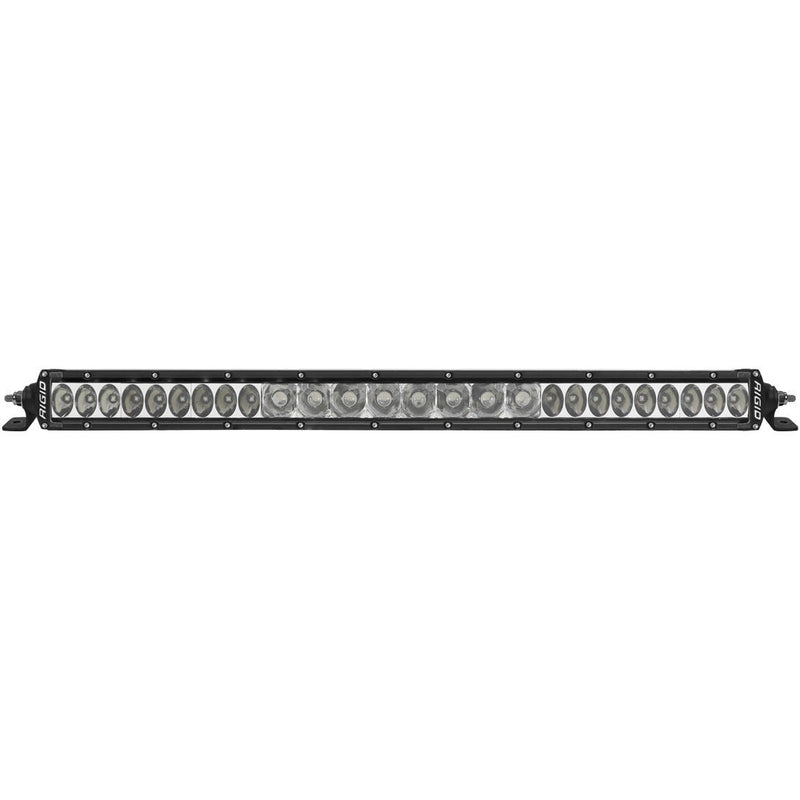 Rigid SR-Series PRO 20" Spot/Drive Combo on a studio background: A Rigid SR-Series PRO 20" spot and driving combo LED light bar on a white background